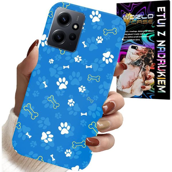 Custodia Per Xiaomi Note 12 4G - Bone Paws Dog Patrol Designs Per Bambini-image