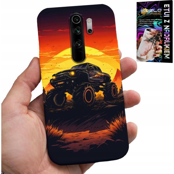 Custodia Per Xiaomi Note 8 Pro - Monstertruck, Camion, Motivi + Vetro-image