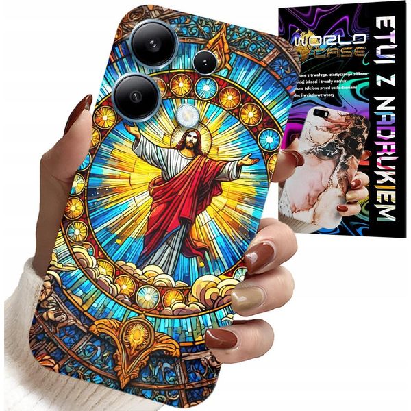 Custodia Per Xiaomi Note 13 5G - Gesù Cristianesimo Religione + Vetro-image