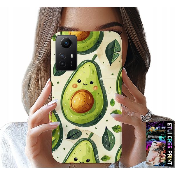 Custodia Per Xiaomi Note 12S 4G - Custodia Avocado Dolce E Sorridente-image