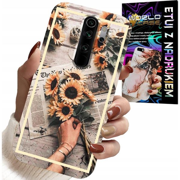 Custodia Per Xiaomi Redmi 9 - Modello Floreale Sunflower Girasoli-image