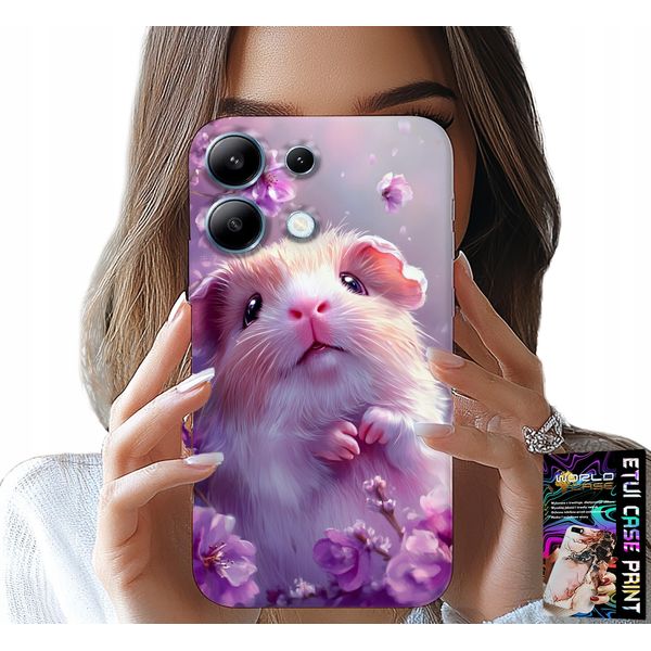 Cover Per Xiaomi Note 13 5G - Simpatici Disegni Di Criceti E Roditori Per Bambini-image