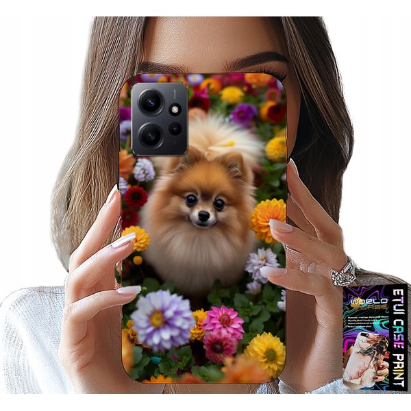 Custodia Per Xiaomi Note 12 4G - Cane Carino, Custodia Pomerania + Vetro-image