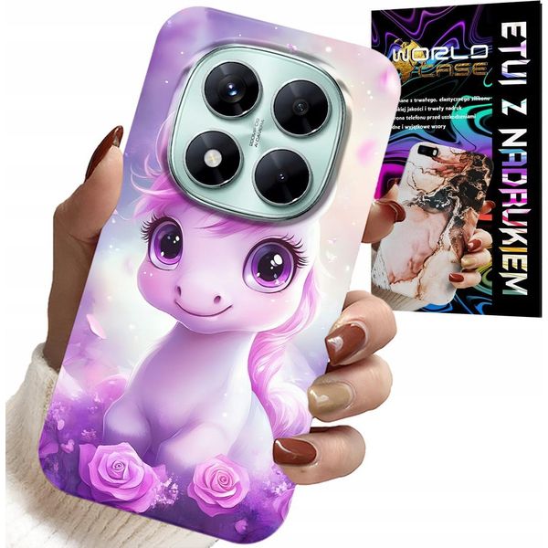 Cover Per Xiaomi Note 14 Pro+ 5G - Simpatico Unicorno, Design Per Cover Per Bambini-image