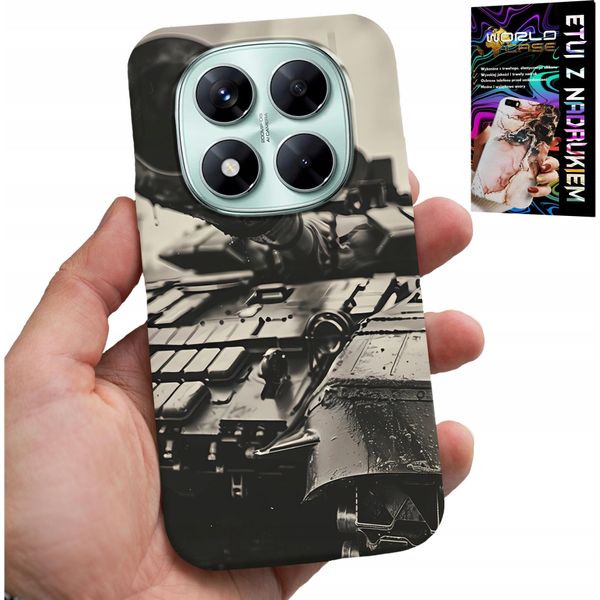 Custodia Per Xiaomi Note 14 Pro 5G - Carro Armato Veicoli Militari + Vetro-image