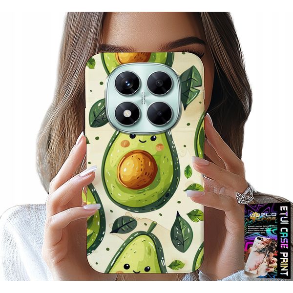 Custodia Per Xiaomi Note 14 Pro 5G - Custodia Avocado Dolce E Sorridente-image