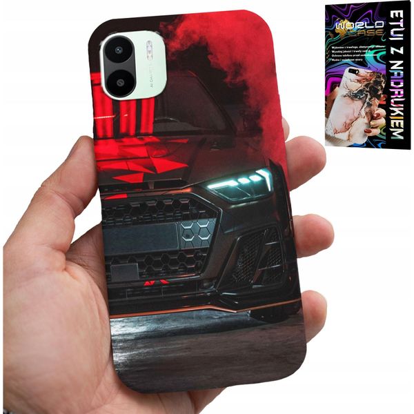 Custodia Per Xiaomi Redmi A1 - Auto Sportive, Ventola Per Auto + Vetro-image