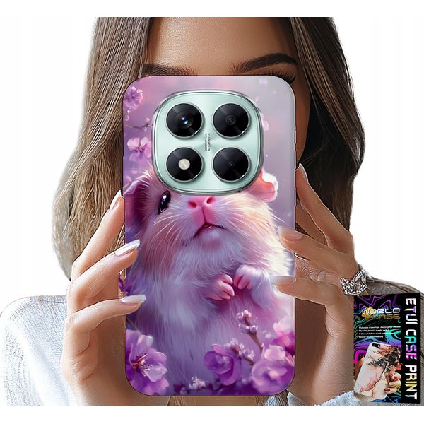 Cover Per Xiaomi Note 14 Pro 5G - Simpatici Disegni Di Criceti E Roditori Per Bambini-image