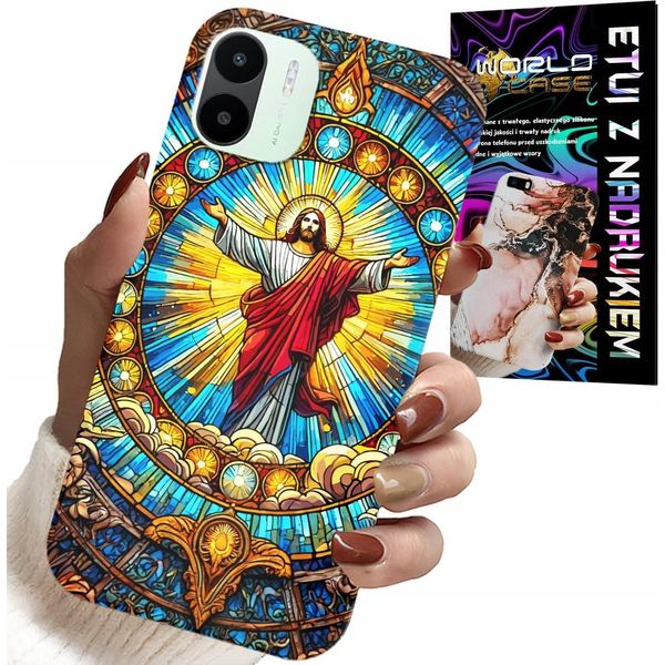Custodia Per Xiaomi Redmi A2 - Gesù Cristianesimo Religione + Lamina-image