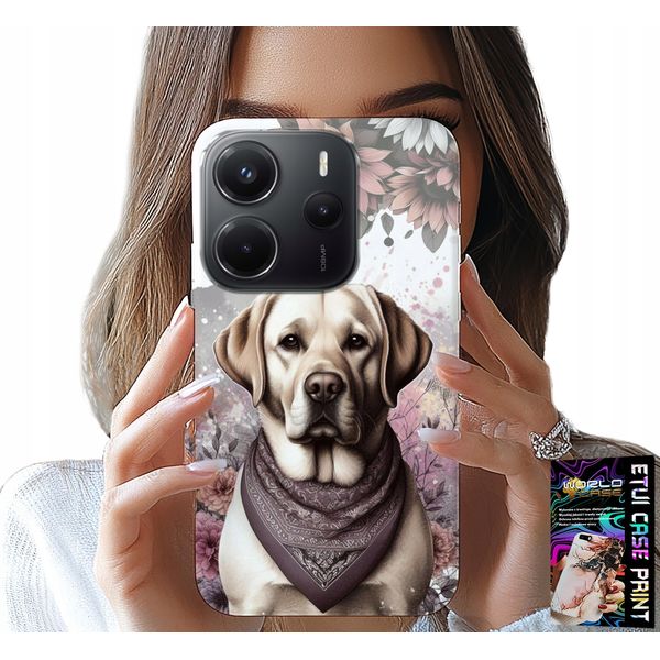 Custodia Per Xiaomi Note 14 4G - Modelli Di Cani Husky + Vetro-image