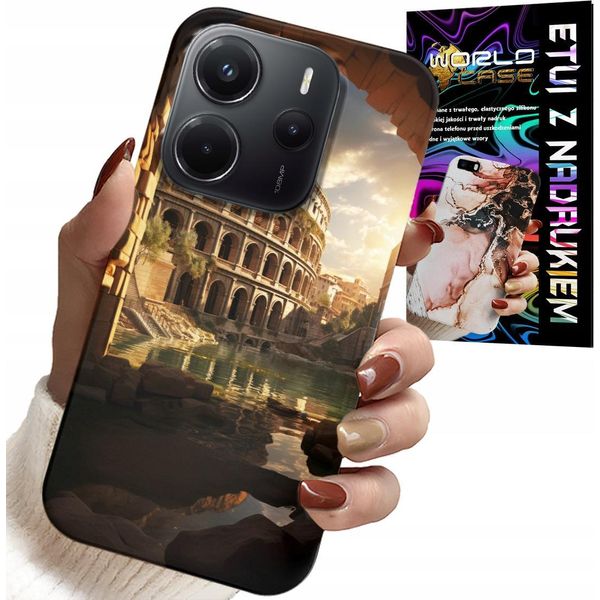 Custodia Per Xiaomi Note 14 4G - Roma Colosseo Romani Antichità-image