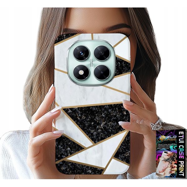 Custodia Per Xiaomi Note 14 Pro 5G - Design Elegante E Alla Moda Custodia + Vetro-image