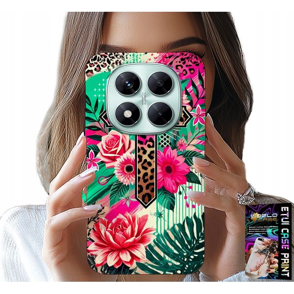 Custodia Per Xiaomi Note 14 Pro 5G - Croce, Rosa Cristiana Gesù Plecki-image