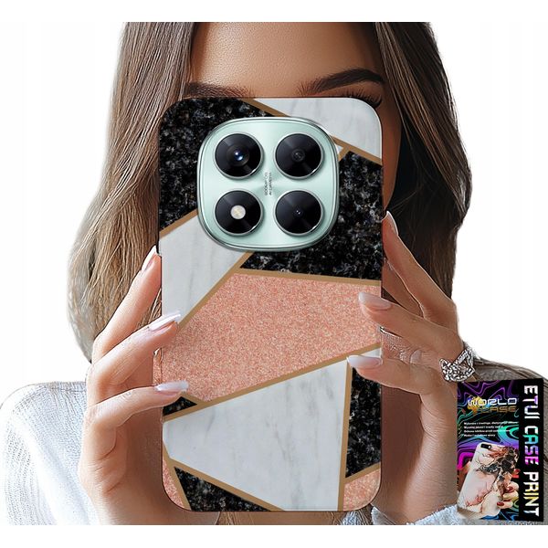 Custodia Per Xiaomi Note 14 Pro 5G - Design Elegante E Alla Moda Custodia + Vetro-image