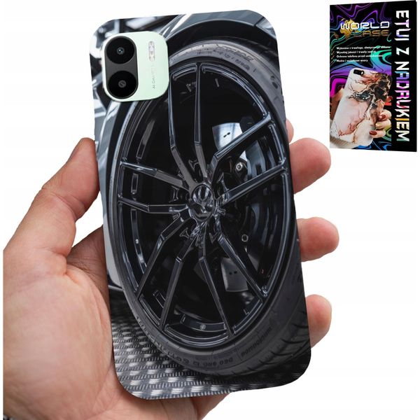 Custodia Per Xiaomi Redmi A2 - Cerchi Auto Sportive Auto Fan +Folia-image