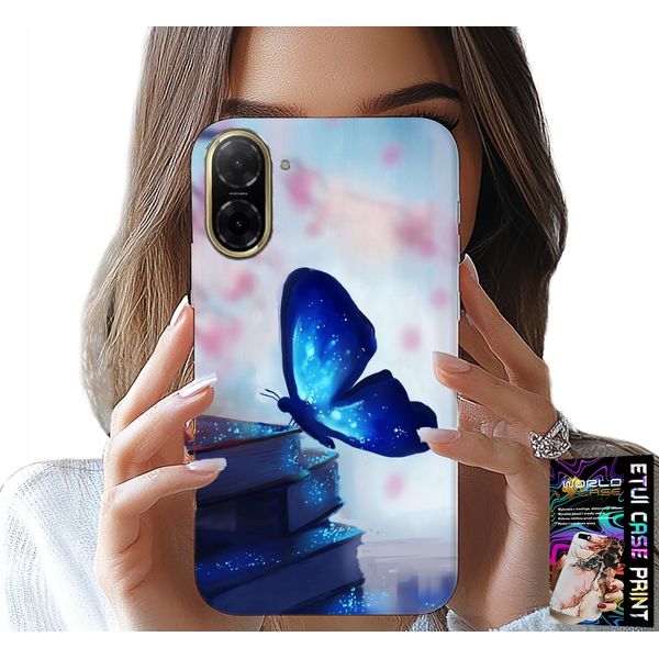 Custodia Per Xiaomi Poco X7 Pro 5G - Farfalla Blu, Farfalla, Motivi Femminili-image