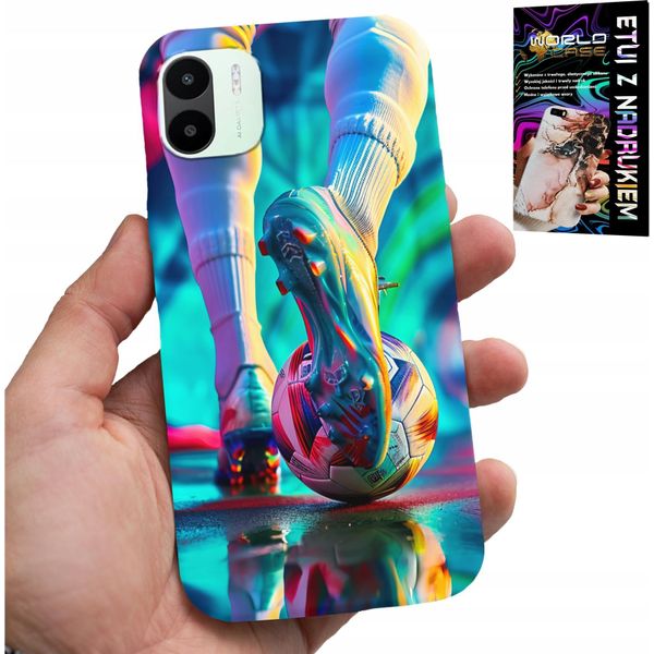 Custodia Per Xiaomi Redmi A1 - Calcio Calciatore + Vetro-image