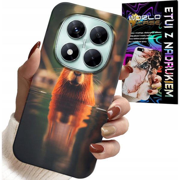 Custodia Per Xiaomi Note 14 Pro+ 5G - Sweet Capybara, Capybara, Design Multipli-image