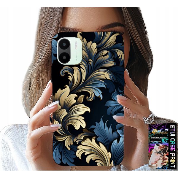 Custodia Per Xiaomi Redmi A2 - Elegante Oro Design Alla Moda Custodia-image