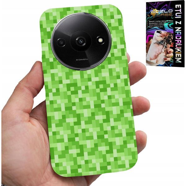 Custodia Per Xiaomi Redmi A3 - Modelli Da Giochi Pixel Pixel Backplates-image