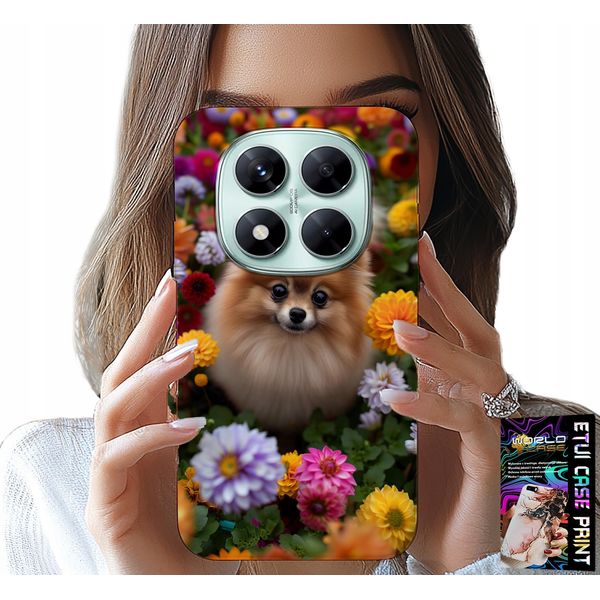 Custodia Per Xiaomi Note 14 Pro+ 5G - Cane Carino, Pomeranian Custodia + Vetro-image