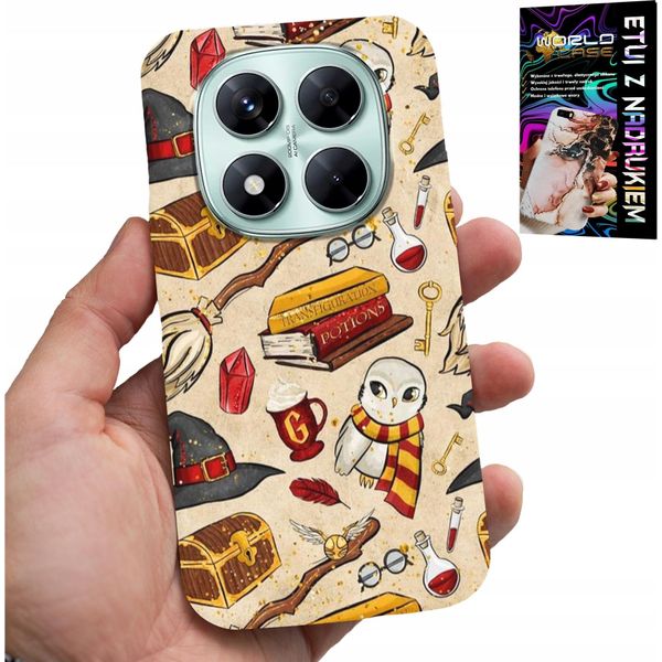 Custodia Per Xiaomi Note 14 Pro 5G - Custodia Per Il Ventilatore A Bacchetta Magica + Vetro-image