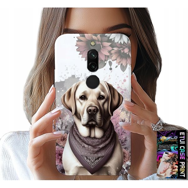 Custodia Per Xiaomi Redmi 8 - Modelli Di Cane Husky + Vetro-image