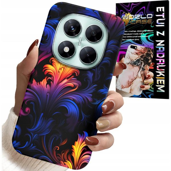 Custodia Per Xiaomi Note 14 Pro+ 5G - Motivi Astratti Colorati + Foil-image