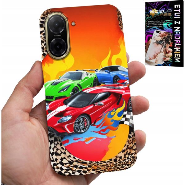 Custodia Per Xiaomi Redmi A5 - Per Bambini, Auto Da Corsa + Vetro-image