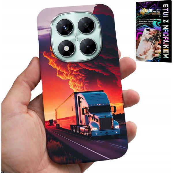 Custodia Per Xiaomi Note 14 Pro 5G - Tir Truck Case + Vetro Temperato-image