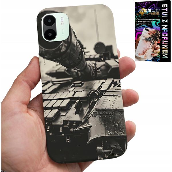 Custodia Per Xiaomi Redmi A2 - Tank Military Vehicles + Foil-image