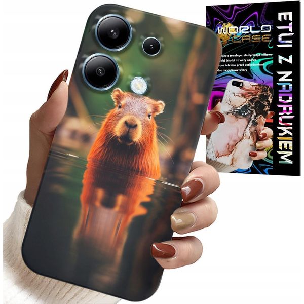 Custodia Per Xiaomi Note 14S - Sweet Capybara, Capybara, Design Multipli-image