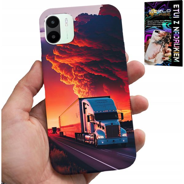 Custodia Per Xiaomi Redmi A1 - Custodia Tir Truck + Vetro Temperato-image