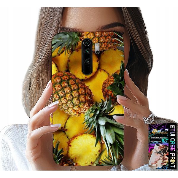 Custodia Per Xiaomi Note 8 Pro - Custodia Ananas + Vetro-image