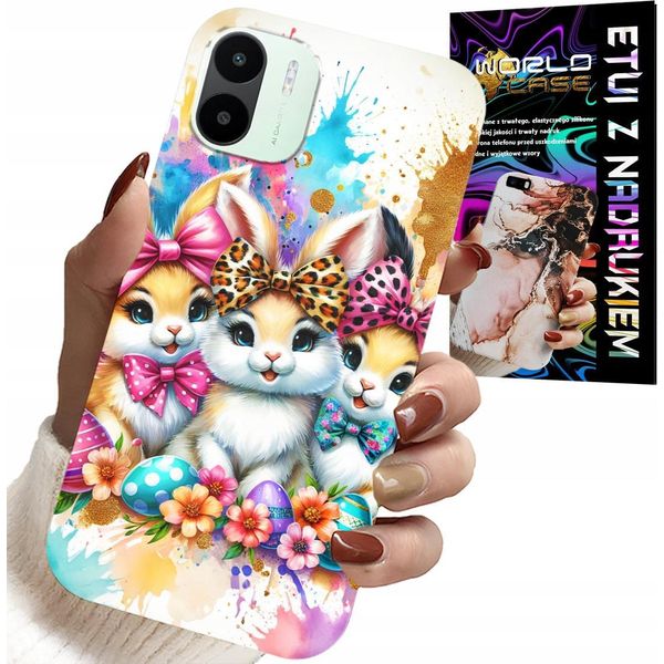 Custodia Per Xiaomi Redmi A1 - Coniglio, Natale, Coniglio, Pasqua-image