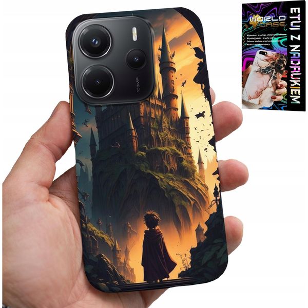 Custodia Per Xiaomi Note 14 4G - Custodia Per Il Fan Del Castello Della Bacchetta Magica-image