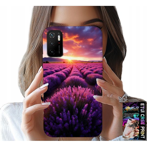Custodia Per Xiaomi Poco M3 Pro 5G - Campo Di Lavanda, Bellissimi Paesaggi, Motivi-image