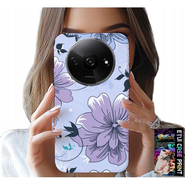 Custodia Per Xiaomi Redmi A3 - Fiori Floreali Modelli Alla Moda Zaini-image