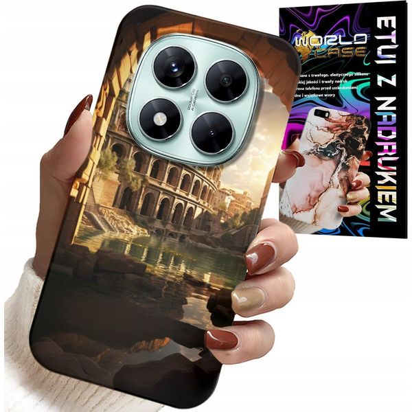 Custodia Per Xiaomi Note 14 Pro 5G - Roma Colosseo Romani Antichità-image