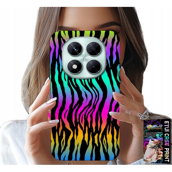 Custodia Per Xiaomi Note 14 Pro 5G - Custodia Con Motivi Astratti Colorati + Pellicola-image