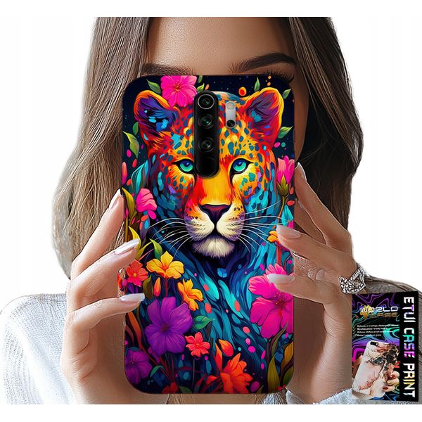 Custodia Per Xiaomi Note 8 Pro - Motivi Floreali Tigre Tigre + Lamina-image