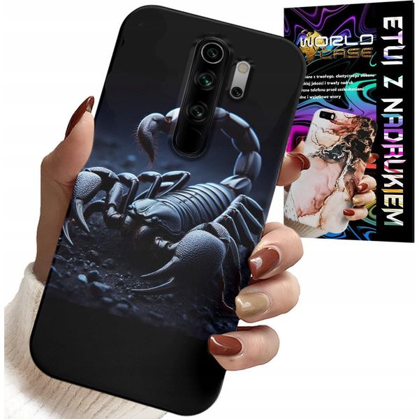 Custodia Per Xiaomi Redmi 9 - Scorpion, Scorpioni + Pellicola Idrogel-image