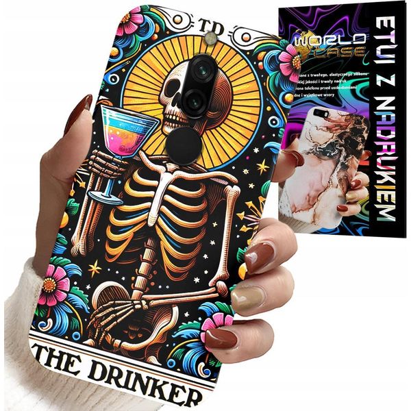 Custodia Xiaomi Redmi 8 - La Custodia Drinker Alko Winko Drink Designs-image