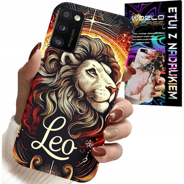 Custodia Per Xiaomi Poco M3 - Leone, Segno Zodiacale Astronomico, Custodia + Vetro-image