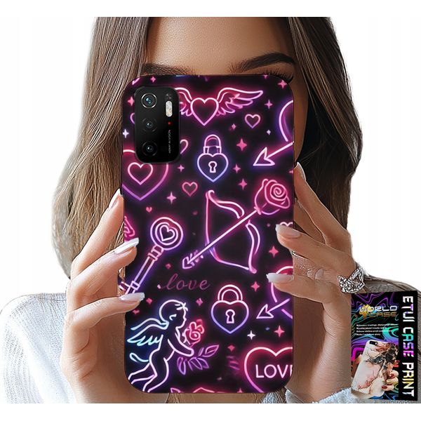 Custodia Per Xiaomi Poco M3 Pro 5G - Custodia Per San Valentino, Bottino, Cupido, Cuori-image