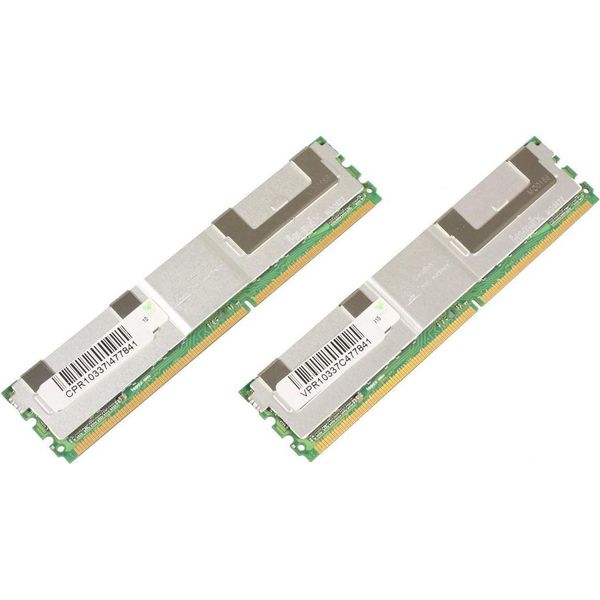 Coreparts - DDR2 - Kit - 8GB: 2 X 4GB - FB-DIMM 240-Pin - 667 Mhz / PC2-5300 - Completamente Bufferizzato - Ecc (MMA8221/8GB)-image