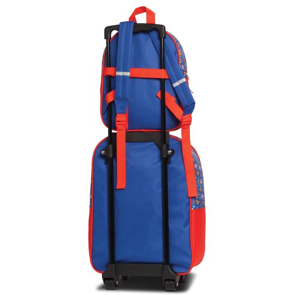 Fabrizio Kids Zaino Bambino Paw Patrol Piccolo - Blu/Rosso Fuoco-image