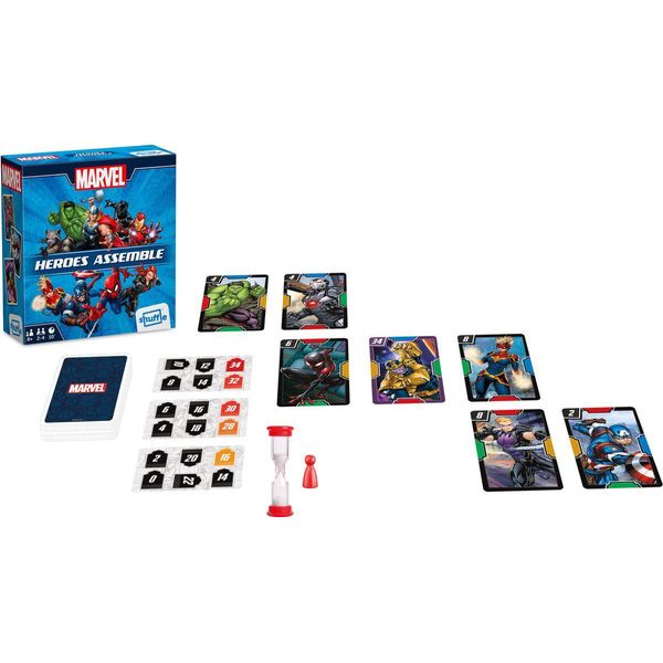 Shuffle - Oficjalny Akcesorium Do Gry Planszowej Marvel Avengers, Premium Jakość-image