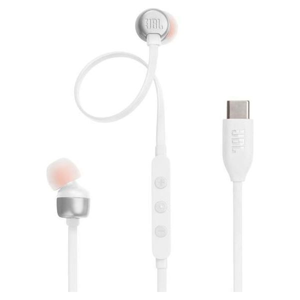 Jbl Tune 310C Cuffie In-Ear Cablate Chiamate/Musica Usb Type-C Bianco-image