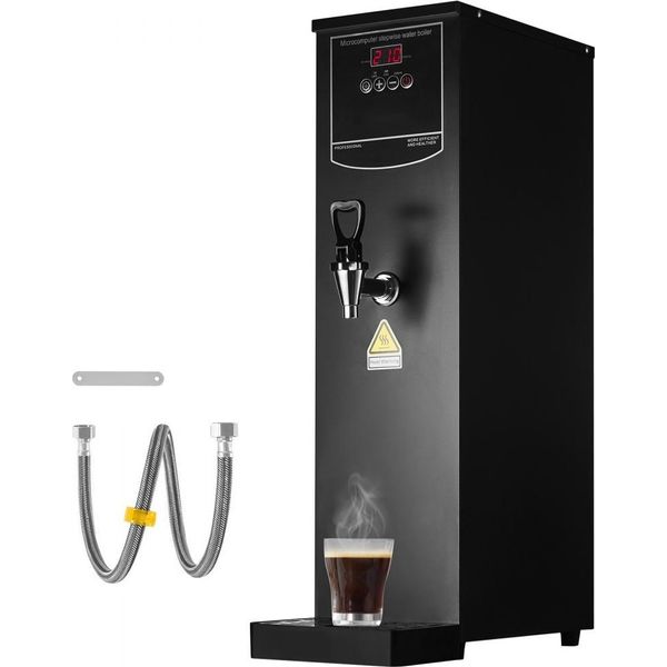 Bollitore Elettrico 20L - Erogatore Di Acqua Calda Commerciale In Acciaio Inox - Ideale Per Catering Ed Eventi - Riscaldamento Rapido-image